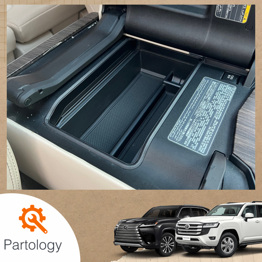 Partology - Landcruiser LC300 Center Console Organizer (2022 - Newer)