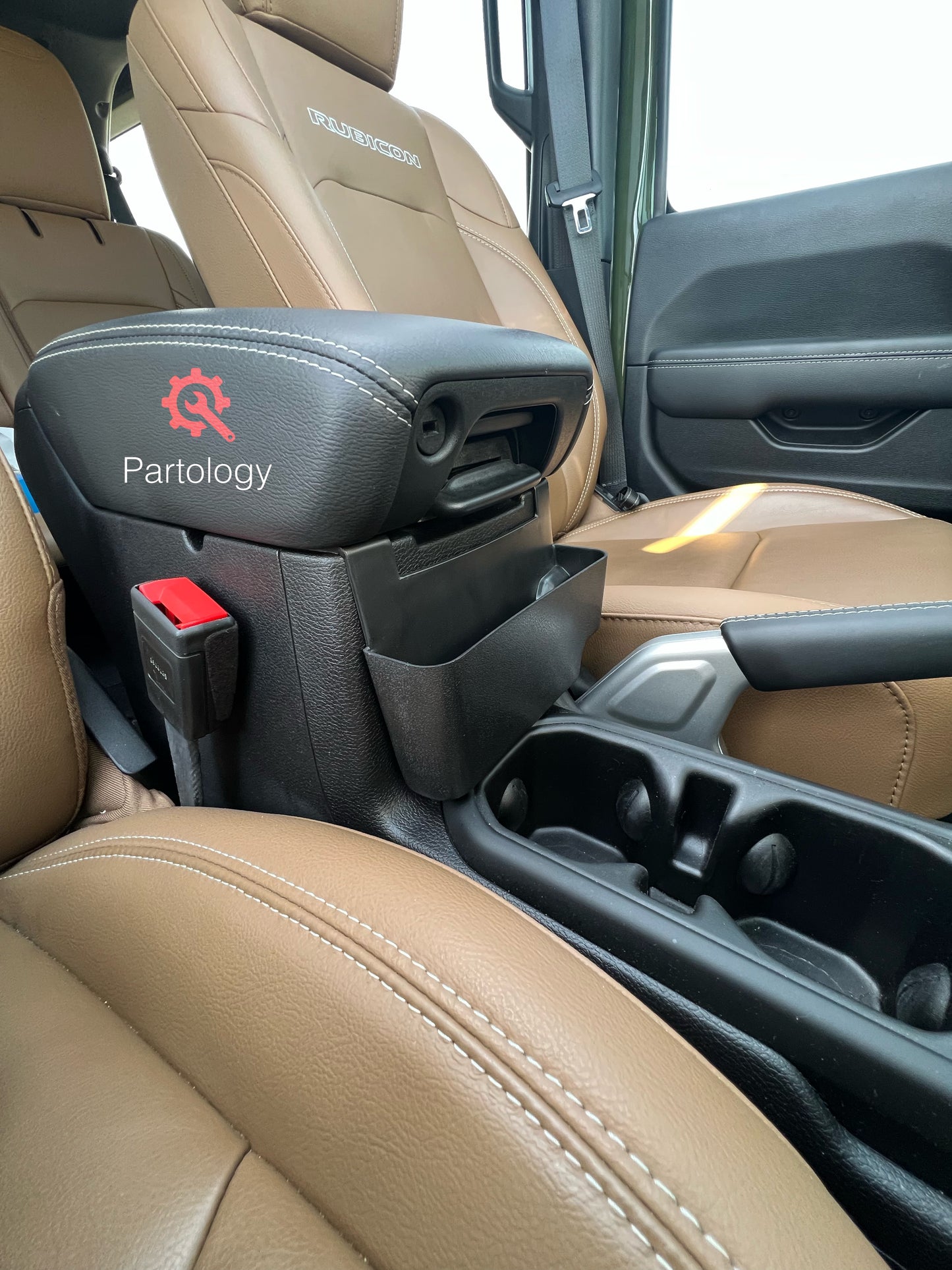 Partology - Jeep Arm rest storage tray